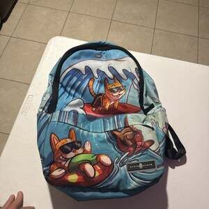 Space Junk Surfing Animals Mini Backpack